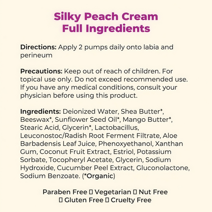 Silky Peach Cream
